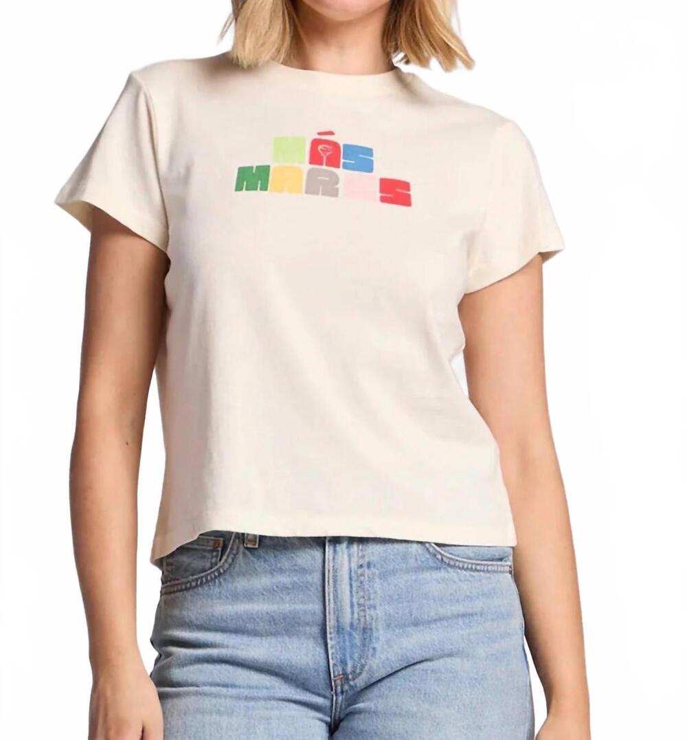 NEW CHASER mas margaritas tee in coconut milk